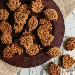 NORDIC WARE Moule à Gâteaux Feuilles d'Automne (x12) Bronze* Moule Anti-adhésif|Moules À Gâteaux