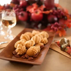 NORDIC WARE Moule à Gâteaux Gourmandises d'Automne (x16) Bronze* Moule Anti-adhésif|Moules À Gâteaux