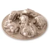 NORDIC WARE Moule à Gâteaux Lapins (x6) Toffee* Moule Anti-adhésif|Moules À Gâteaux