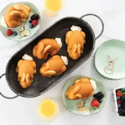 NORDIC WARE Moule à Gâteaux Lapins (x6) Toffee* Moule Anti-adhésif|Moules À Gâteaux