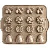 NORDIC WARE Moule à Gâteaux Monde des Abeilles (x16) Toffee* Moules À Gâteaux|Moule Anti-adhésif