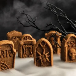 NORDIC WARE Moule à Gâteaux Pierres Tombales (x6) Bronze* Moule Anti-adhésif|Moules À Gâteaux