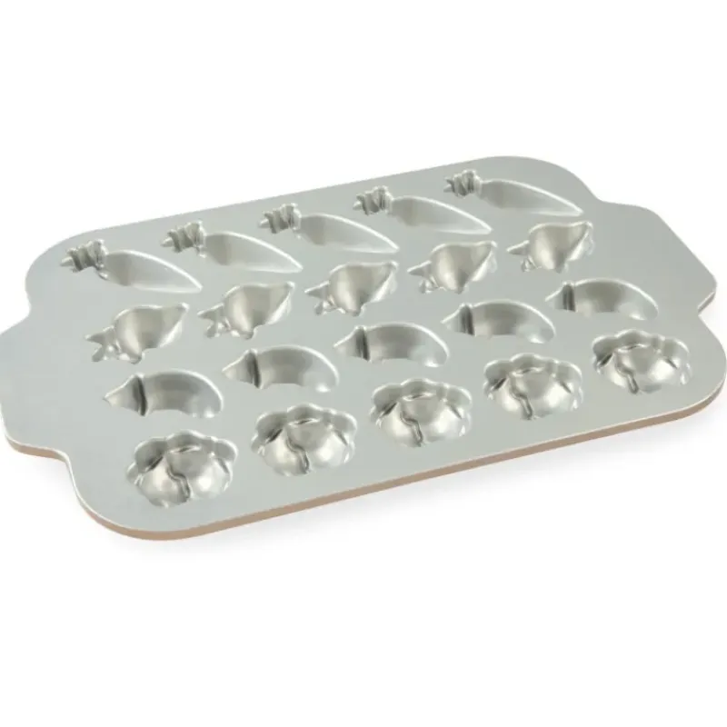 NORDIC WARE Moule à Gâteaux Potager (x20) Toffee* Moule Anti-adhésif|Moules À Gâteaux