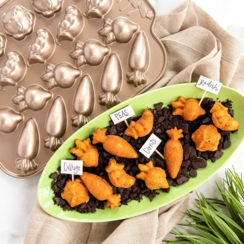 NORDIC WARE Moule à Gâteaux Potager (x20) Toffee* Moule Anti-adhésif|Moules À Gâteaux