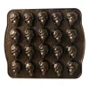 NORDIC WARE Moule à Gâteaux Têtes de Mort (x20) Bronze* Moule Anti-adhésif|Moules À Gâteaux