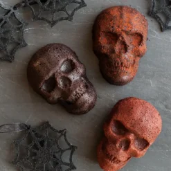 NORDIC WARE Moule à Gâteaux Têtes de Mort (x6) Bronze* Moules À Gâteaux|Moule Anti-adhésif