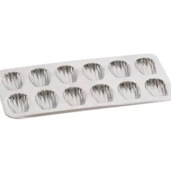 GOBEL Moule 12 Madeleines Fer Blanc* Moule Fer Blanc|Moules À Gâteaux