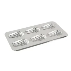 GOBEL Moule 6 Madeleines XXL Fer Blanc* Moule Anti-adhésif|Moules À Gâteaux