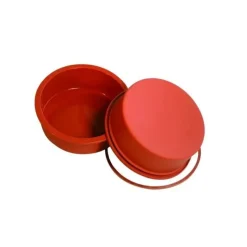 SILIKOMART Moule à Manqué Haut en Silicone Ø180xH.65 mm* Moule Silicone|Moules À Gâteaux