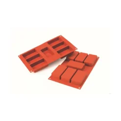 MALLARD FERRIERE Moule 7 Rectangles en Silicone* Moule Silicone
