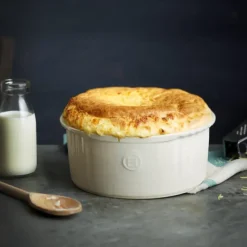 EMILE HENRY Moule à Soufflé en Céramique Ø 23 cm Argile* Moules À Gâteaux