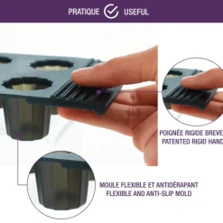 MASTRAD Moule à Tarte Cannelée Silicone 28 cm* Moule Silicone|Moules À Gâteaux