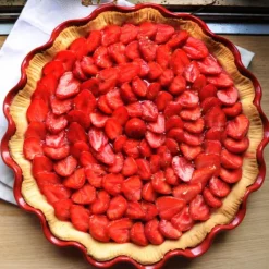 EMILE HENRY Moule à Tarte en Céramique Ø 33 cm Grand Cru* Plat De Cuisson|Moules À Gâteaux