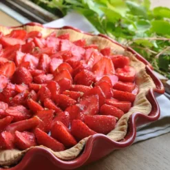 EMILE HENRY Moule à Tarte en Céramique Ø 33 cm Grand Cru* Plat De Cuisson|Moules À Gâteaux