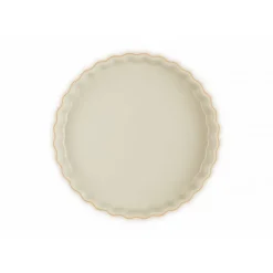 LE CREUSET Moule à Tarte en Céramique 28 cm Volcanique* Plat De Cuisson|Moules À Gâteaux
