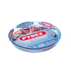 PYREX Moule à Tarte en Verre 30 cm 1,8 L Bake & Enjoy* Moules À Gâteaux