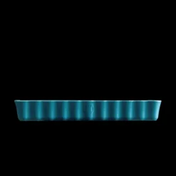 EMILE HENRY Moule à Tarte Rectangulaire en Céramique 33,5 x 24 cm Calanque* Plat De Cuisson|Moules À Gâteaux