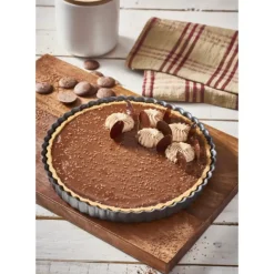 DE BUYER Moule Anti Adhésif Tarte Cannelée Droite Ø 32 cm x H 3 cm* Moule Anti-adhésif|Moules À Gâteaux