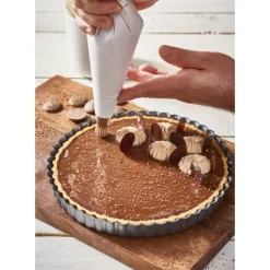 DE BUYER Moule Anti Adhésif Tarte Cannelée Droite Ø 20 cm x H 2 cm* Moule Anti-adhésif|Moules À Gâteaux