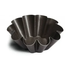GOBEL Moule Brioche 10 Côtes 11 cm x H 4,2 cm Anti-adhésif* Moule Anti-adhésif