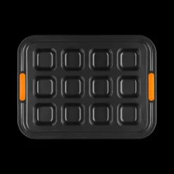 LE CREUSET Moule Brownie Antiadhésif 12 Empreintes 40 x 30 cm* Moule Anti-adhésif|Moules À Gâteaux