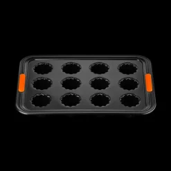 LE CREUSET Moule Cannelés Anti-Adhésif 12 Empreintes 38,7 x 26,9 cm* Moule Anti-adhésif|Moules À Gâteaux
