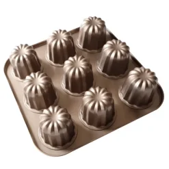 SCRAPCOOKING Moule Cannelés Antiadhésif 26,5 cm x H 6 cm* Moule Anti-adhésif|Moules À Gâteaux