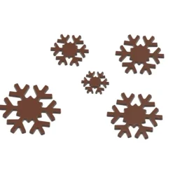 CHOCOLATE WORLD Moule Chocolat 5 Flocons* Moules À Chocolat