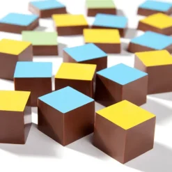 CHOCOLATE WORLD Moule Chocolat Aimanté Cube 2,3 cm (x18)* Moules À Chocolat