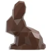 CHOCOLATE WORLD Moule Chocolat Aimanté Lapin Origami 17,5 cm* Moules À Chocolat