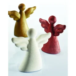 PAVONI Moule Chocolat Ange 15,5 x 7,5 cm x H 15 cm (x2)* Moules À Chocolat