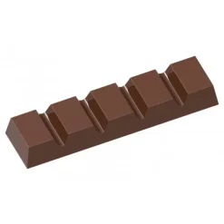 CHOCOLATE WORLD Moule Chocolat Barre 5 Rectangles (x20)* Moules À Chocolat