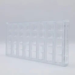 CHOCOLATE WORLD Moule Chocolat Barre Carrés Bombés 117 mm (x8)* Moules À Chocolat