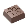 Chocolat Form Moule Chocolat Bonbon Carré Fleur (x24)* Moules À Chocolat