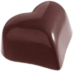 CHOCOLATE WORLD Moule Chocolat Bonbon Coeur 30 mm (x21)* Moules À Chocolat