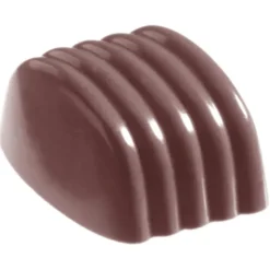CHOCOLATE WORLD Moule Chocolat Bonbon Strié (x24)* Moules À Chocolat