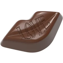 CHOCOLATE WORLD Moule Chocolat Bouche Love (x21)* Moules À Chocolat