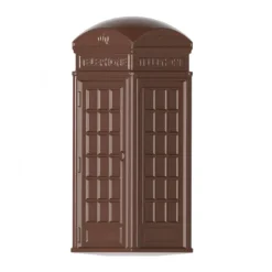 CHOCOLATE WORLD Moule Chocolat Cabine Téléphonique British Collection 44 mm (x24)* Moules À Chocolat