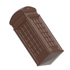 CHOCOLATE WORLD Moule Chocolat Cabine Téléphonique British Collection 44 mm (x24)* Moules À Chocolat