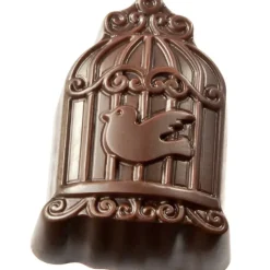 CHOCOLATE WORLD Moule Chocolat Cage à Oiseau 34,5 mm (x21)* Moules À Chocolat