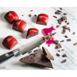 CHOCOLATE WORLD Moule Chocolat Carré Bombé 25,5 mm (x24)* Moules À Chocolat