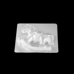 PAVONI Moule Chocolat Cheval à Bascule 17,5 x 5,5 cm x H 15,5 cm (x2)* Moules À Chocolat