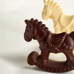 PAVONI Moule Chocolat Cheval à Bascule 17,5 x 5,5 cm x H 15,5 cm (x2)* Moules À Chocolat