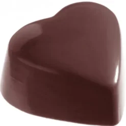 CHOCOLATE WORLD Moule Chocolat Cœur Haut Plat 3,5 x 3,1 cm (x24)* Moules À Chocolat