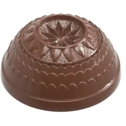 CHOCOLATE WORLD Moule Chocolat Demi-Sphère Rosace Ø 3cm (x24)* Moules À Chocolat