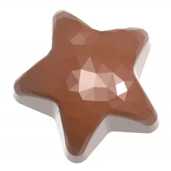 CHOCOLATE WORLD Moule Chocolat Etoile à Facettes 3,5 cm (x21)* Moules À Chocolat