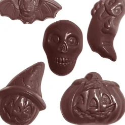 CHOCOLATE WORLD Moule Chocolat Friture Halloween (x30)* Moules À Chocolat