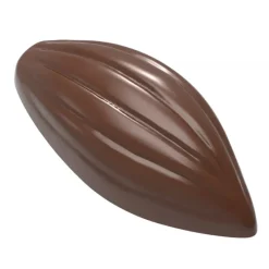 CHOCOLATE WORLD Moule Chocolat Fève de Cacao 6 lignes 4,8 x 2,1 cm (x21)* Moules À Chocolat