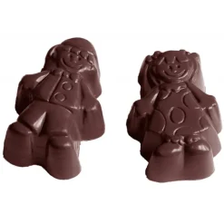 CHOCOLATE WORLD Moule Chocolat Garçon et Fille (x21)* Moules À Chocolat