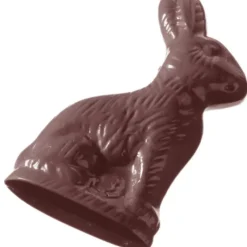 CHOCOLATE WORLD Moule Chocolat Lapin Assis 110 mm (x4)* Moules À Chocolat